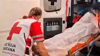 Debido a las lesiones que presentaba fue llevado al hospital