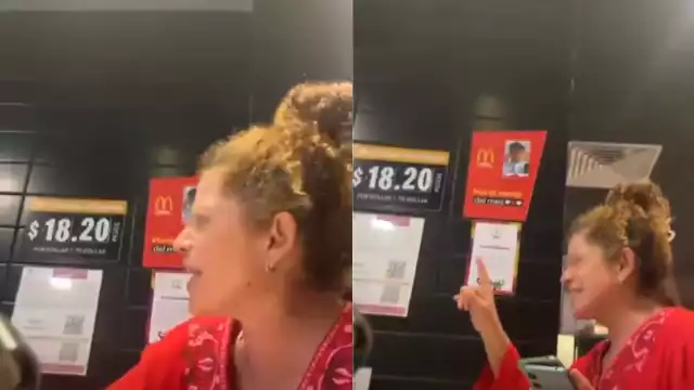 Antes de retirarse, la mujer advirtió que presentaría una queja