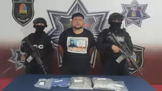 Detienen a hombre con marihuana en colonia irregular de Benito Juárez 