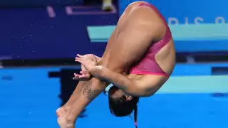 Vázquez y Estudillo, clavadistas mexicanas avanzan a Semifinales en trampolín 3 m