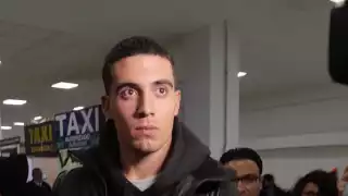 Esta madrugada de martes arribó el arquero de Pumas