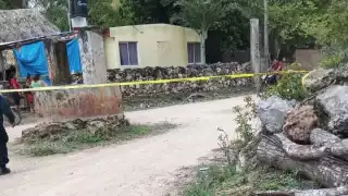 Al lugar arribaron varios elementos de la Dirección de Seguridad Pública Destacamentada en el poblado de Tepich