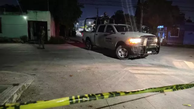 Elementos de la Secretaría de Marina participaron en el operativo.