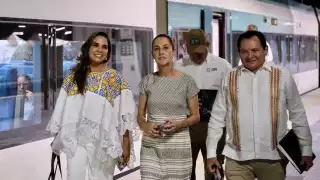 El goberndor de Yucatán anunció que viajará con la presidenta Sheinbaum en el Tren Maya.