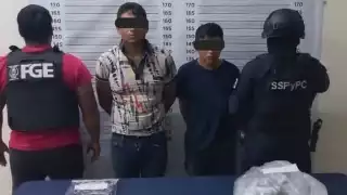 En una de las detenciones se identificaron a dos como Josélino “N” y José Alfredo “N”