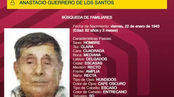 Buscan familiares de adulto mayor hallado solo en Champotón