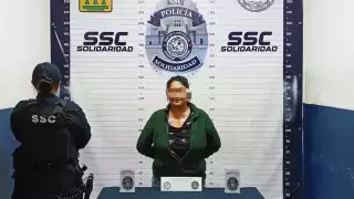 La presunta agresora fue detenida por las autoridades para realizar las investigaciones