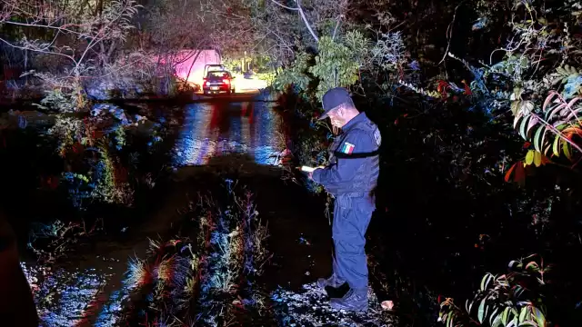 El hallazgo del cuerpo ocurrió en la calle Manantial, en un área de maleza.