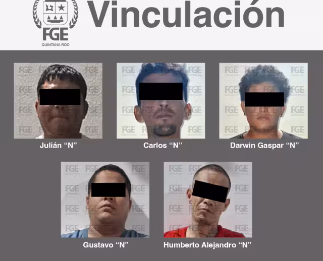 Por narcomenudeo vinculan a cinco personas en Cancún