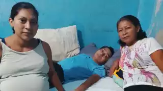   Familia pide apoyo urgente para neurocirugía de albañil en Tizimín