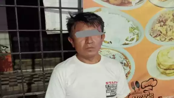 El hombre de 45 años de edad fue entregado a la FGE