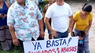 Habitantes de Tierras Negras en Bacalar cumplen cuatro días sin luz