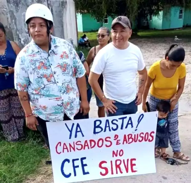 Aunque funcionarios estatales señalaron que hay coordinación con la CFE, los residentes aseguraron que las acciones no garantizan un suministro estable