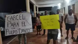 Ciudadanos exigen expulsar a El Pulpo de Chicxulub Puerto por ser presunto culpable de asesinato