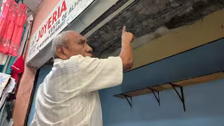 El afectado solicita el apoyo para reparar su local en el Mercado Lucas de Gálvez Mérida