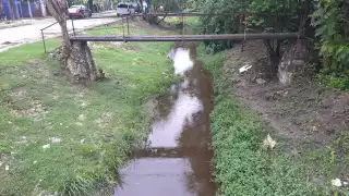 ¡Sin riesgo! Lluvias recientes no han aumentado el nivel del drenaje natural en Escárcega