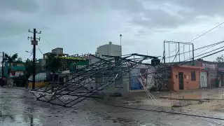 Tormenta Tropical Beryl impactó a Progreso de manera contundente
