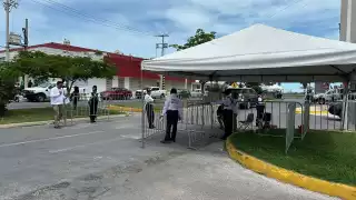 El tráfico se vio afectado sobre la avenida Luis Álvarez Barret