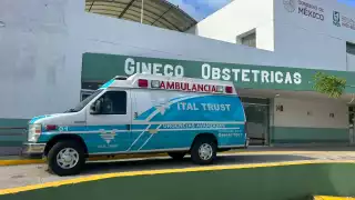 Debido a sus lesiones fue trasladada a un hospital para ser atendida