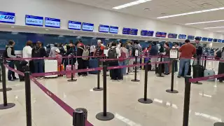 Hay buena movilidad de pasajeros en el aeropuerto de Mérida