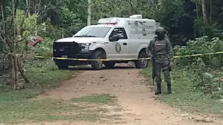 El lugar se encuentra sitiados por elementos de la Sedena, Guardia Nacional y policías