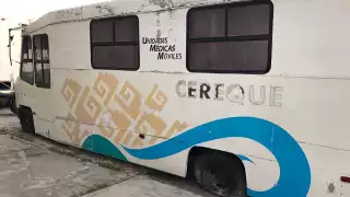Reportan abandono de unidades médicas móviles
