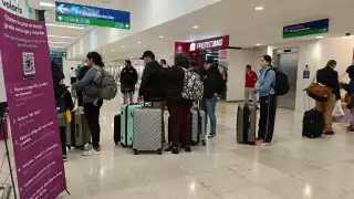 Mañana fría y sin contratiempos este martes en el Aeropuerto de Mérida 