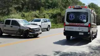 Paramédicos del SAMU atendieron a los heridos