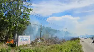 La situación de emergencia se registró a la altura del kilómetro 317