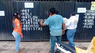 Clausuran y multan a la chatarrería Hermanos Cobos en Campeche.