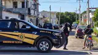 Vecinos de la colonia Canul Reyes tuvieron un despertar abrupto por la presencia de ministeriales