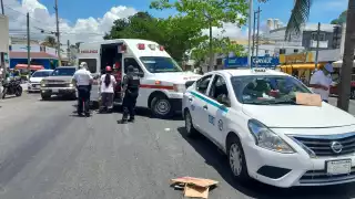 La abuelita solamente presentó heridas en la cabeza