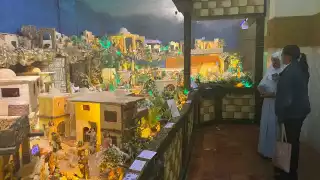 Invitan a visitar el Nacimiento más grande del Sureste mexicano, ubicado en el Asilo Brunet Celarain