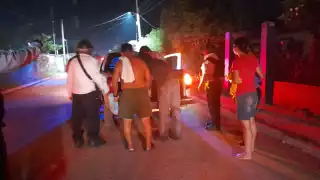 En Escárcega: Adolescente resultó con quemaduras durante un incendio