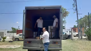 Fueron verificados por los representantes de los diversos partidos políticos participantes.