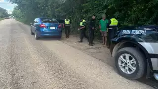 Un hombre y una mujer, de Sucilá, fueron revisados en un puesto de control en la vía a Valladolid