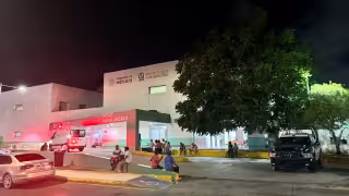 Los tres heridos permanecen en el hospital de Playa del Carmen