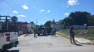Fuerzas federales decomisan presunto cristal en colonia Fátima