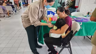 Quintana Roo se sumó a la Estrategia Nacional de Vacunación contra el Sarampión que puso en marcha la Presidenta Claudia Sheinbaum
