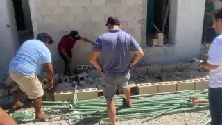 Detienen de manera temporal construcción de una banqueta por carecer de permisos correspondientes