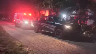 Autoridades acordonaron el área para el levantamiento del cuerpo