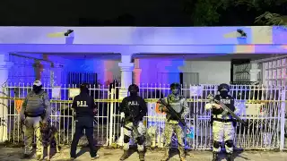 Se aseguraron drogas en el cateo en fraccionamiento Del Parque en Mérida