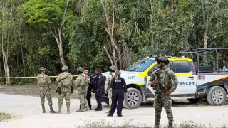 Elementos de diferentes corporaciones federales y estatales participaron en el operativo.