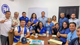 No solo enfrentan números lejos de Morena, igualmente atraviesan por una fractura interna.
