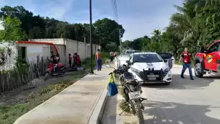 Al parecer el hombre empezó a ver borroso lo que ocasionó el accidente