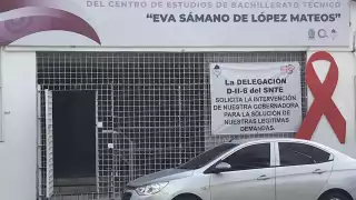 Disputa entre profesores de la preparatoria “Eva Sámano” por aumento salarial