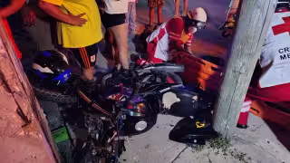 Muere motociclista tras accidente en Ciudad del Carmen