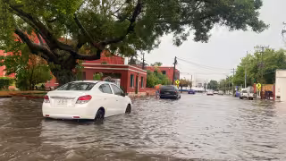 Diversas zonas de Mérida suelen registrar graves inundaciones