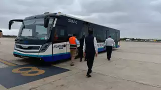 ASUR estrena un camión para brindar un servicio cómodo y seguro a quienes llegan o salen de la terminal