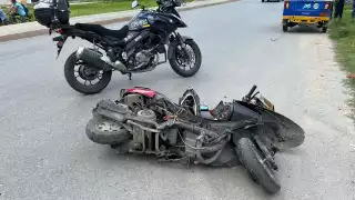 Motociclista pierde la vida en un fatal accidente en Cancún